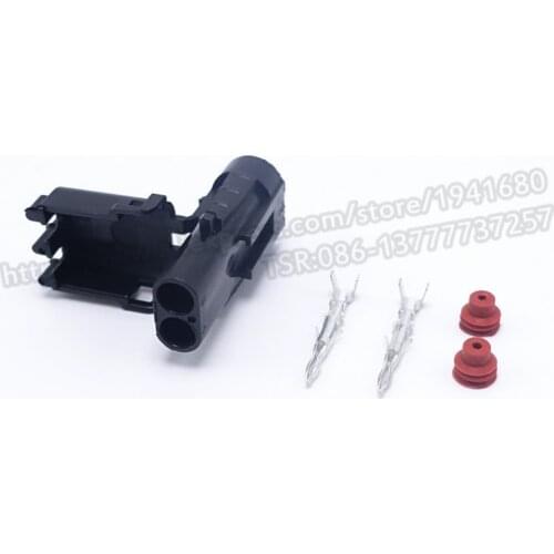 Weatherpack Style 2.5 Series Two Pins Ways Waterproof Female Cable Automotive Connector Plug Hot Sale