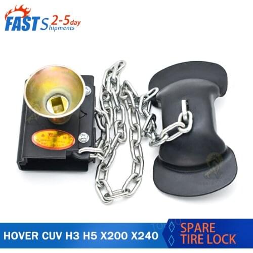 Spare tire lock Spare tire chain The Great Wall fits the hover cuv H3 H5 X200 X240 car accessories