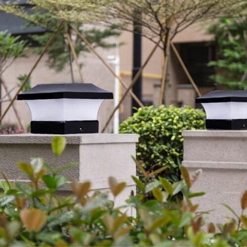 1pc/2 pces/4 pces luz solar cerca ip65 ao ar livre lâmpada solar para jardim decoração portão cerca parede pátio cottage lâmpada