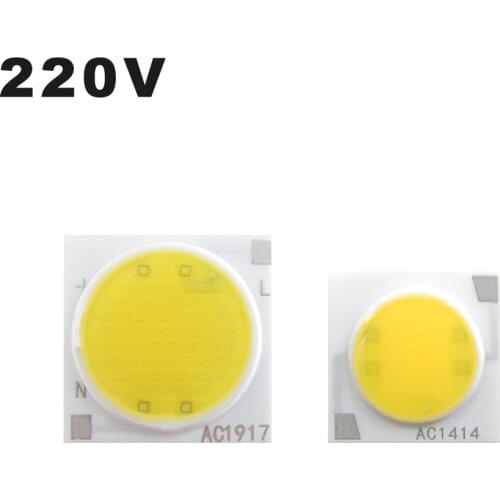 2pcs/ lot 3W 5W 7W 9W 12W 15W 20W 30W Square COB LED Chips AC220V Surface Light Source LED Beads For Outdoor Spotlight Downlight