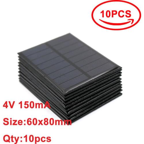 1PC X Solar Module 4V 150mA Portable Module DIY Small Solar Panel for Cellular Phone Charger Home Light Toy Solar Cell Education