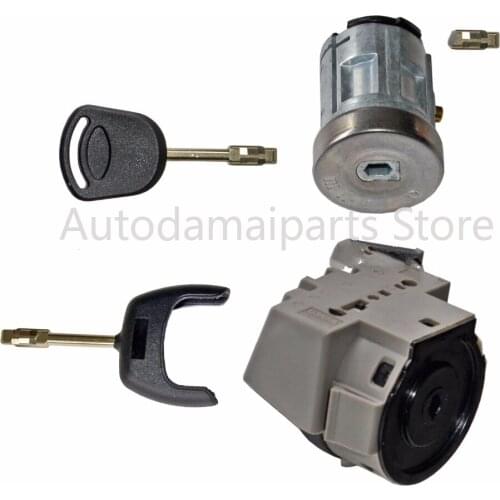 AP03 BRAND NEW FOR FORD TRANSIT MK7 S C B-MAX Fiesta Fusion Focus Mondeo Galaxy IGNITION SWITCH & BARREL SET WITH 2 KEYS 2006 ON