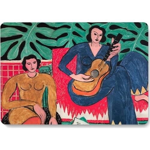 La Musique Matisse Pattern Laptop Case For Apple MacBook Retina Air 11.6 12 13.3 New Pro 15.4 16 inch Cover shell