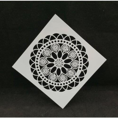 Flower mat Layering Stencils Drawing Color Spray stencil DIY Scrapbook photo album Decorative Embossing DIY Card Crafts