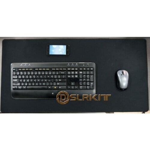 DSLRKIT 800mmx400mm 31x15" Laptop Pad Keyboard/Mouse pad Desk pad / Soft Rubber bottom