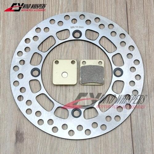 Motorcycle Front Brake Pads / Rear Brake Rotor For Suzuki DR125 DR 200 DR200