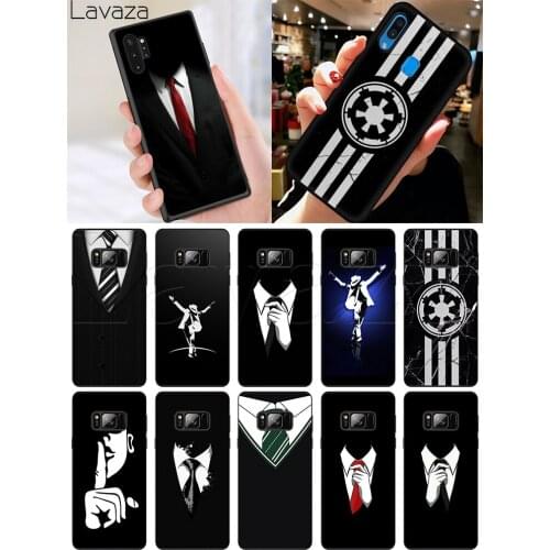 Lavaza Man Suit Shirt Tie Soft Silicone Case for Samsung A10S A20S A30S A40S A50S A60 A70S M10 M20 M30