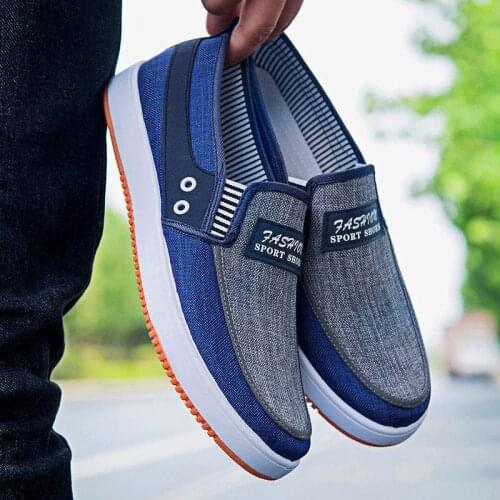 Men Sneakers Summer Mens Cloth Shoes Flat Zapatillas Hombre Chaussure Homme