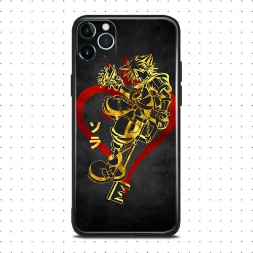 Sora Kingdom Hearts anime For iPhone se 6 6s 7 8 plus x xr xs 11 12 mini pro max soft silicone phone case cover shell