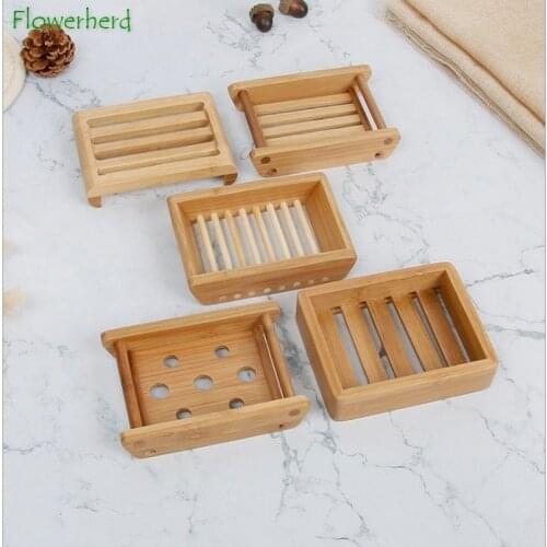 Soap Box Bamboo Wood Simple Creative Japanese Soap Tray Handmade Soap Box Soap Dish Bathroom Organizer Bathroom Accessories