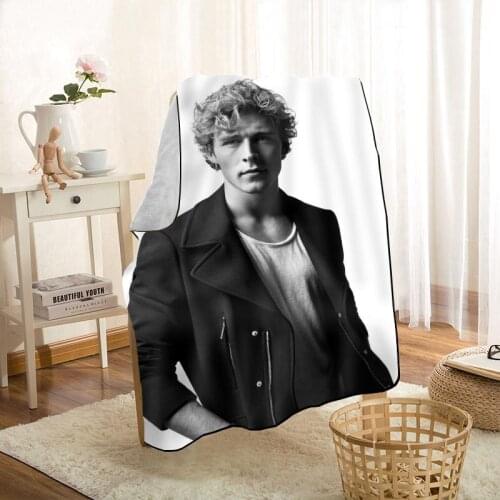 Custom Christopher Nissen Blanket Personalized Blankets On For The Sofa/Bed/Car Portable 3D Blanket For Kid Home Textiles