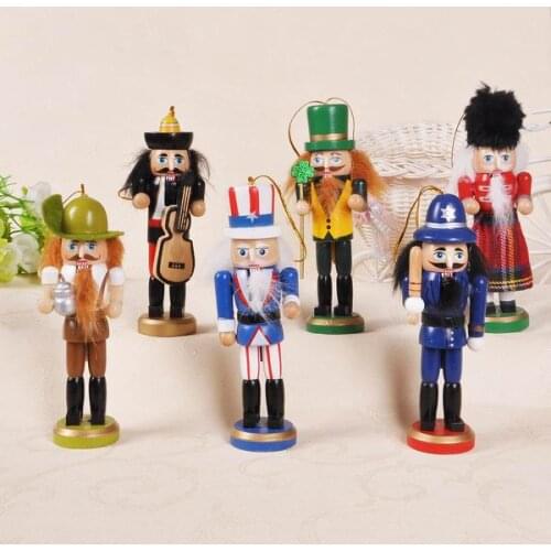 Christmas birthday honey gift 12cm height nutcracker home decoration