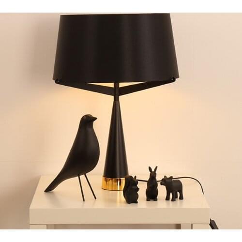 Modern Axis S71 Black Table Lamp Bedroom Designer Office table light Retro For Home Bedside Bedroom Night art Desk light TA030