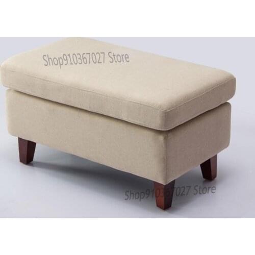 Fabric Sofa Stool Clothing Store Sofa Step Stool Sofa Pier Foot Stool Living Room Shoe Store Bench Foot Stool