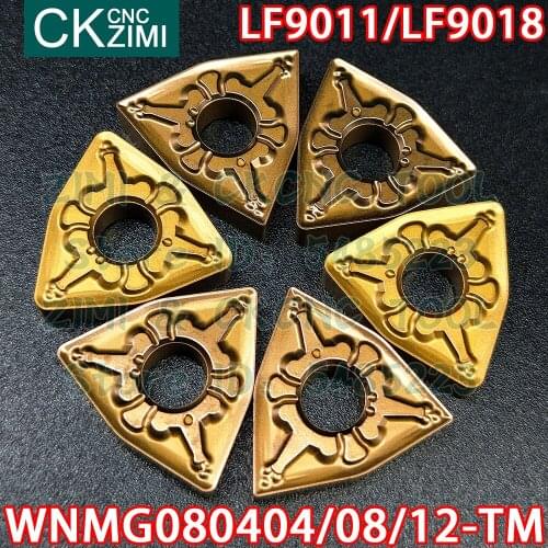 WNMG080404-TM WNMG080408-TM WNMG080412-TM LF9011 LF9018 Carbide Insert External Turning Tool CNC Metal lathe Tool WNMG for Steel