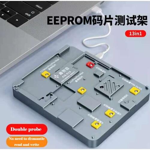Xinzhizao Fix-E13 13 In 1 Non-removal EEPROM IC Test Fixture For Motherboard Layered Tester/Holder Diagnostics Testing Stand