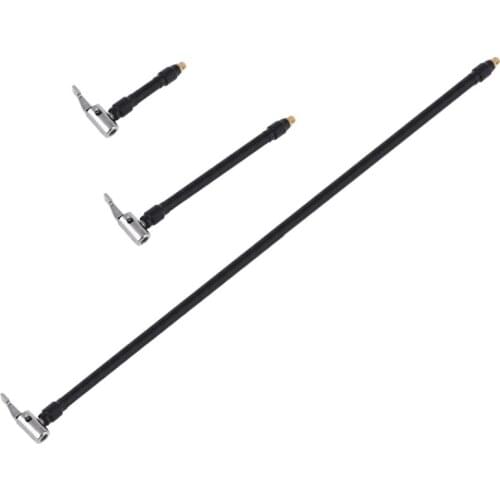 20cm Locking Air Chuck With Air Hose Inflator Adapter Extension Inflating Tubes For Pump Of Bike Motorcycle Car Tire