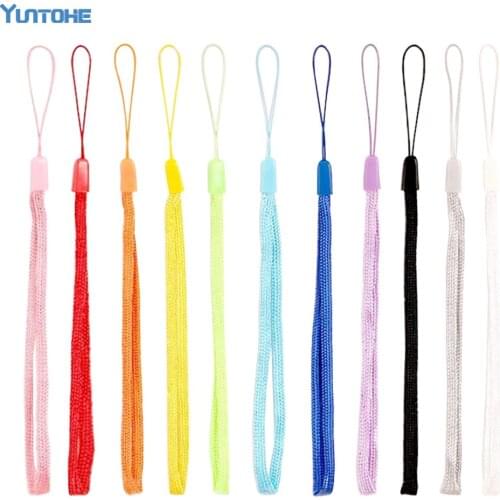 10000pcs/lot Wrist Hand Cell Phone Mobile Chain Straps Keychain Charm Cords DIY Hang Rope Lariat Lanyard