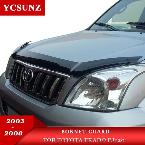 2003-2009 bonnet guard car accessories Hoop Scoop For Toyota Prado Land Cruiser prado fj120 2003 2004 2005 2006 2007 2008 2009