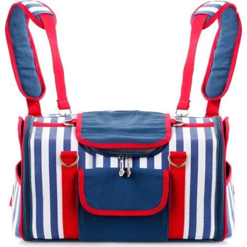 2019 Fashion Oxford cloth pet dog bag cat dog handbag luggage travel portable shoulder bag convenient fashion chihuahua