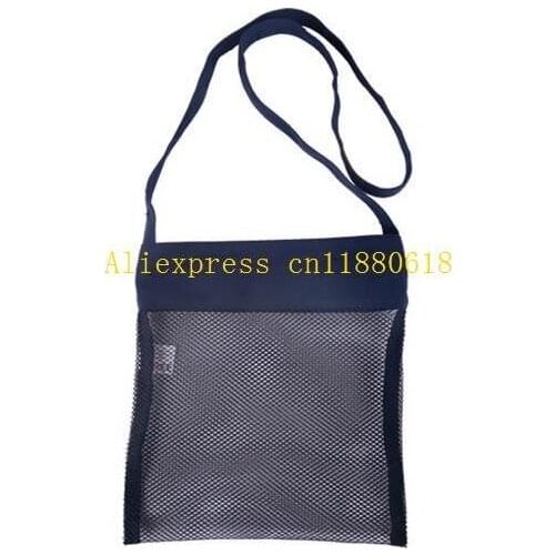 500pcs/lot Fast Shipping 24x21cm Vogue Mesh Tote Bag Clothes Toys Carry All Sand Away Beach Bag Baby Toy Collection Bag 4colors