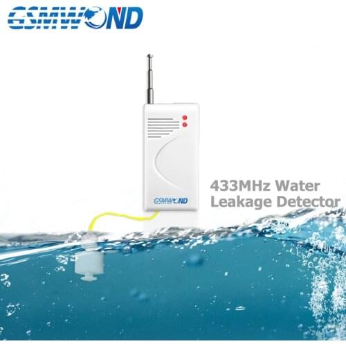 433MHz Wireless Water Leakage Detector Water Level Alarm All For Your Home Security Protect Property For Home Burglar GSM Alarm