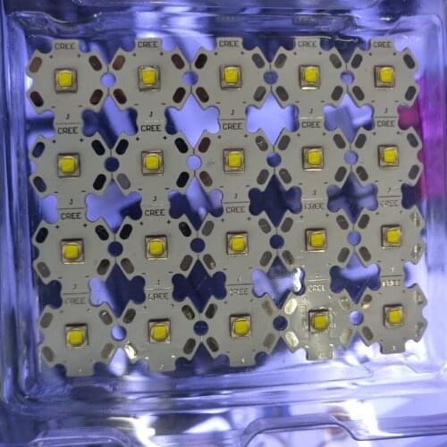 CREE XM-L2 U3 Warm White 3000K / Neutral White 5000K / Cool White 6500K LED Emitter with 20mm / 16mm Aluminum/ Copper PCB Base