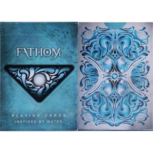 Ellusionist Fathom Playing Cards Bicycle Deck USPCC Collectable Poker Magic Card Games Magic Tricks Props for Magician
