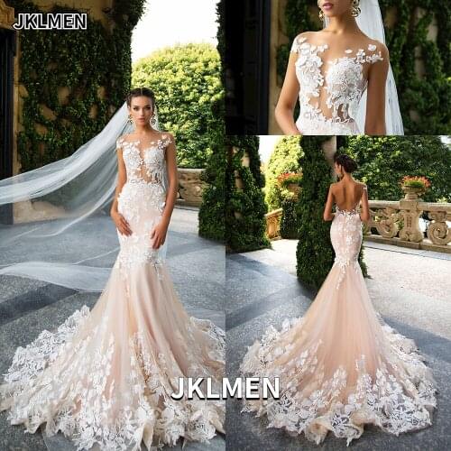 Lace Wedding Dresses JKLMEN China