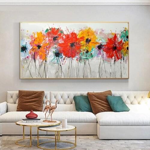 Colorful Flower Pictures diamond embroidery full Square Round drill abstract Diamond Painting Cross Stitch home decor EE2026