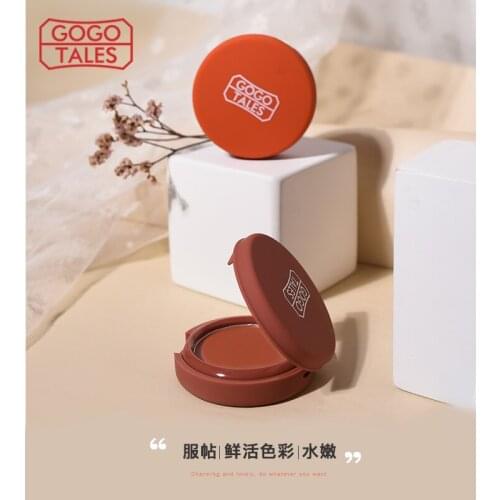 Mousse soft blush ointment waterproof long lasting silky touch beauty makeup 5 colors brighten skin matte baked cheek blusher