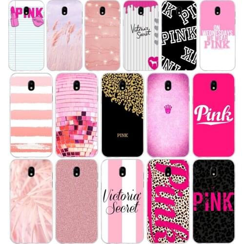 218H love pink girly pretty Design Soft Silicone Tpu Cover phone Case for Samsung j3 j5 j7 2016 2017 a3 2016 a5 2017 a6 2018