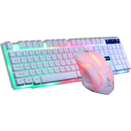 Backlit floating gaming keyboard and mouse Manipulator keyboard luminous keyboard and mouse set