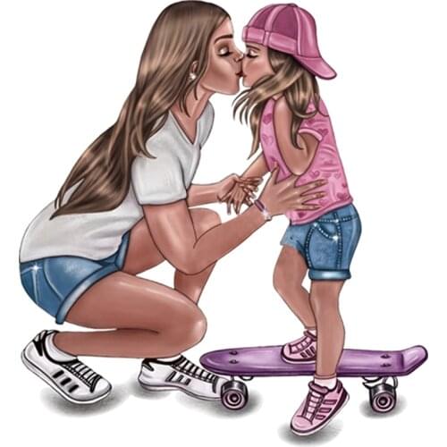 Cute Girl Applications For Clothes T-Shirt Dresses Diy Letter Patches Easy Print By Household Irons Sports Girl Patch