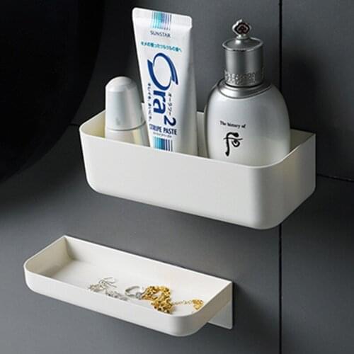 Wall mounted cosmetic storage box Bathroom Storage Rack Wall Shelf Bathroom Organizer Shelves For Wall Shelf Makeup Organize