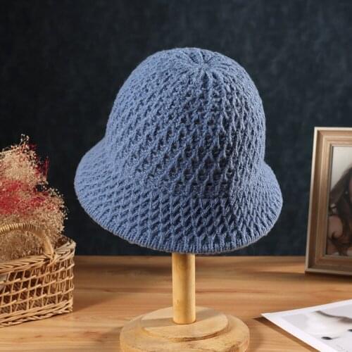 2021 New women Bucket Hat autumn Winter Teddy Velvet Hats for Lady Thicken Bob Panama Visors Foldable Outdoor Fisherman Hat