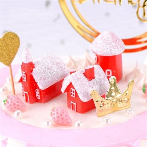 RetroDiy Christmas handmade accessories materials House gifts Diy Resin doll Ornaments Decoration