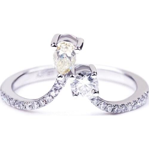 Tianyu gems Rings With Diamonds