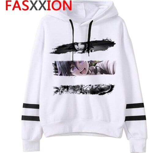 Ouma Kokichi Danganronpa V3 hoodies men printed plus size male sweatshirts streetwear hip hop