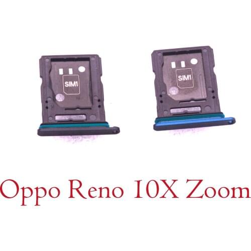 10pcs/lot SIM Tray Holder SD Card Reader Slot Adapter for OPPO Reno 10X ZOOM