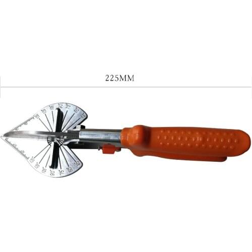 45-90 Degree Multi Angle Mitre Siding Wire Duct Cutter PVC PE Plastic Pipe Hose Scissor Cut Housework home decor Plumbing Tool