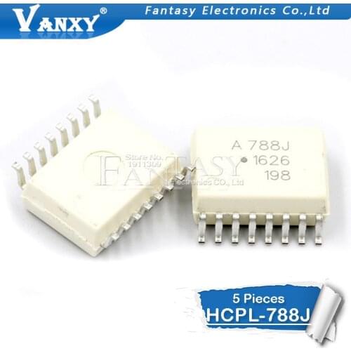 5pcs HCPL-788J SOP HCPL788J SOP16 A788J SOP-16 HCPL-788J-500E