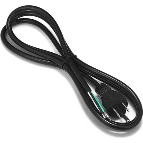 50pcs Amplifier Power Cable 1.5m 18AWG Replacement Pigtail Cable 3 Pin US NEMA 5-15P Power Cord For Fan LED Power Supply Vacuum