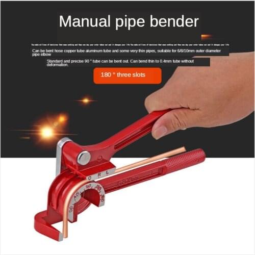 6mm/8mm/10mm 90/180 degree Pipe Bending Tool Heavy Duty Tube Bender Aluminum Alloy Tubing Bender Brake Fuel Line Curving Plier
