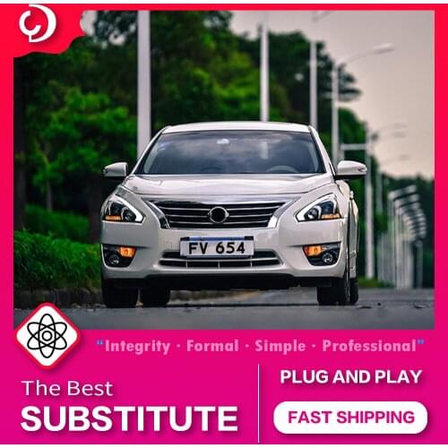 AKD Car Styling Headlights for Nissan Teana 2013-2015 LED Headlight DRL Head Lamp Led Projector Automotive Accessories
