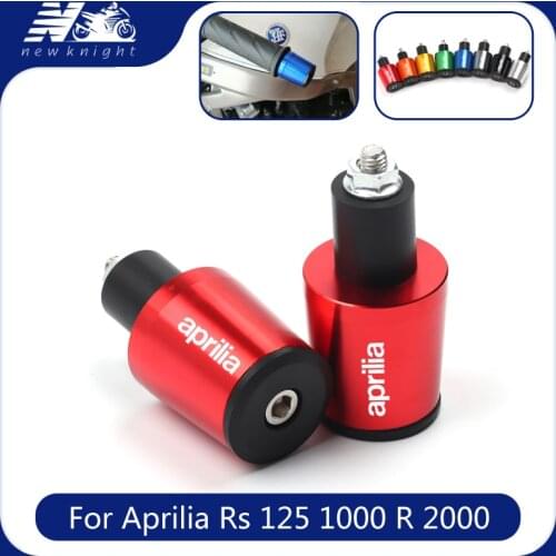 For Aprilia Rs 125 1000 R 2000 250 50 Rx50 650 750 200 500 Rs250 7/8" 22mm Motorcycle Handlebar Grip End Plug Handle Bar End Cap