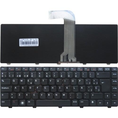 Spanish Laptop keyboard for DELL Vostro 3550 XPS L502 N4110 N4120 M4110 N4050 M4040 N5050 M5050 M5040 N5040 SP keyboard