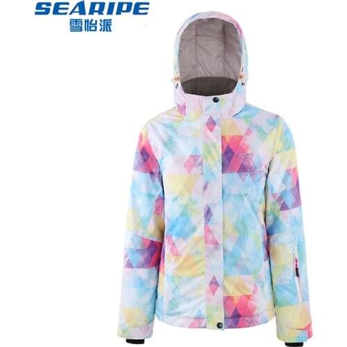Ski Jacket Women Windproof Waterproof Skiing wear Warm Winter Coats Outdoor Sport Snow Skiing Snowboarding Clothing