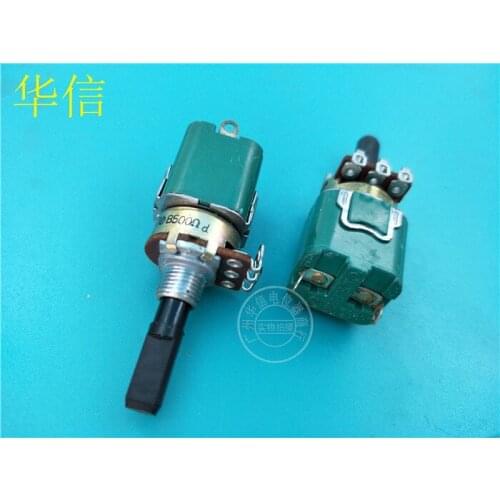 Original new 100% 137 TYPE pullout potentiometer TV5 U96S2 500OHM 500R handle long 20MMF (SWITCH)