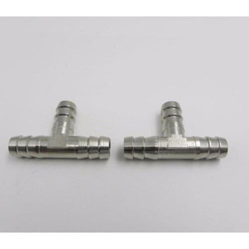 Tube 7mm Barb T pneumatic brass fitting pneumatic pipe fitting ,quick connector